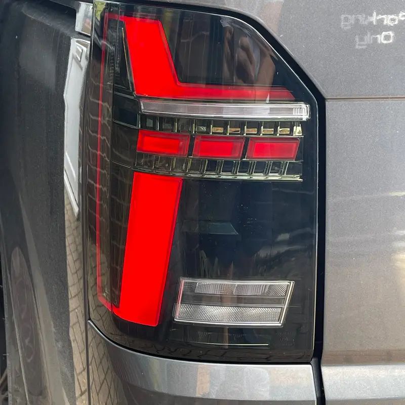 T6 Tailgate Led Rear Lights Black With Dynamic Indicator (T6.1 Style) Only For Vehicles With Factory Fitted Led Rear Lights 2015 - 2019 1