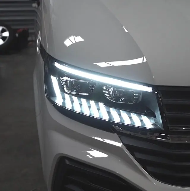 T6 To T6.1 Premium Facelift Kit Gt Bumper & Audi Style Drl Headlights 2