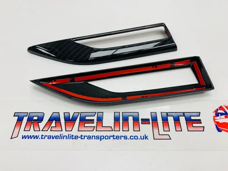 T6 Transporter Side Repeater Cover Carbon Fibre Pair 15 Onwards New 2