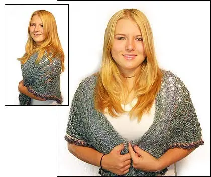 Tea And Sympathy Shawl Pattern (Crochet) 1