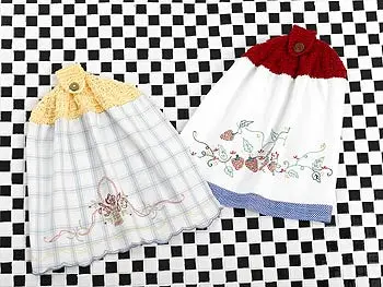 Tea Towel Topper Pattern (Crochet) 1