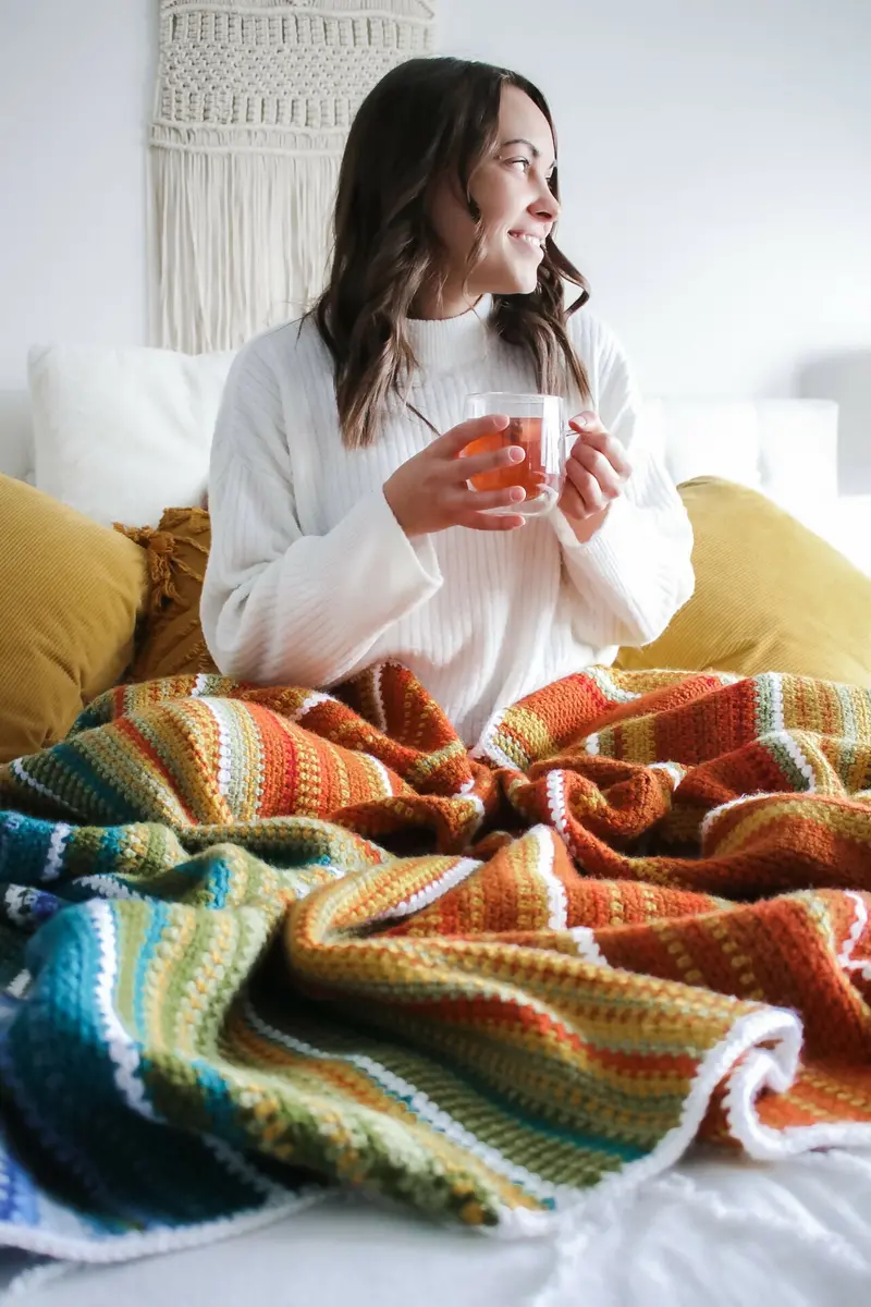 Temperature Blanket (Crochet) 1