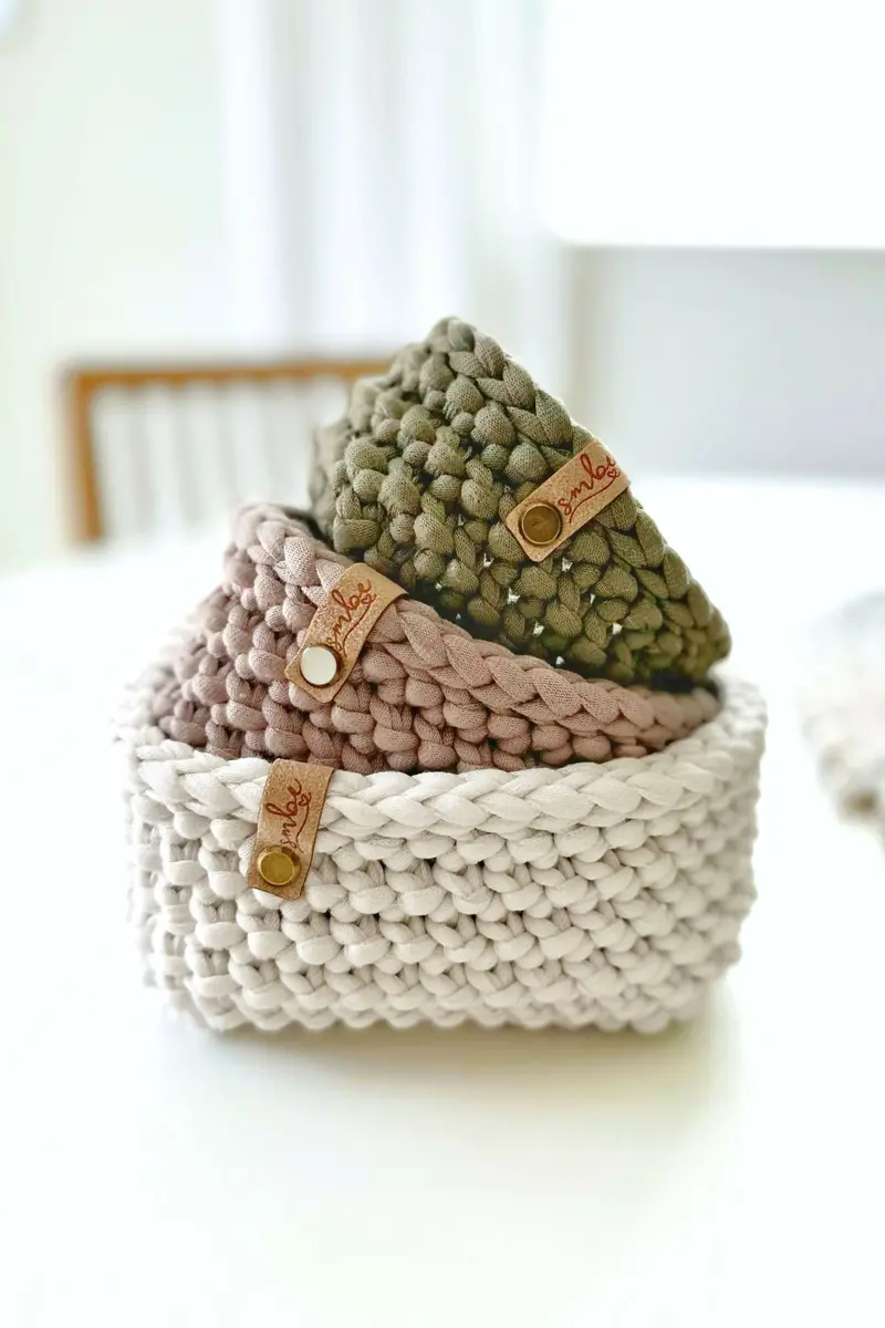 The Boxy Basket (Crochet) 1
