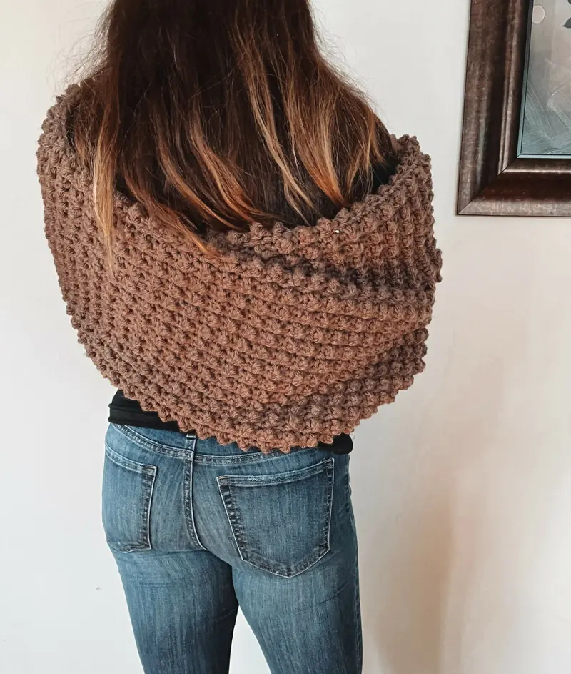 The Celaena Sweater Scarf (Crochet) 1