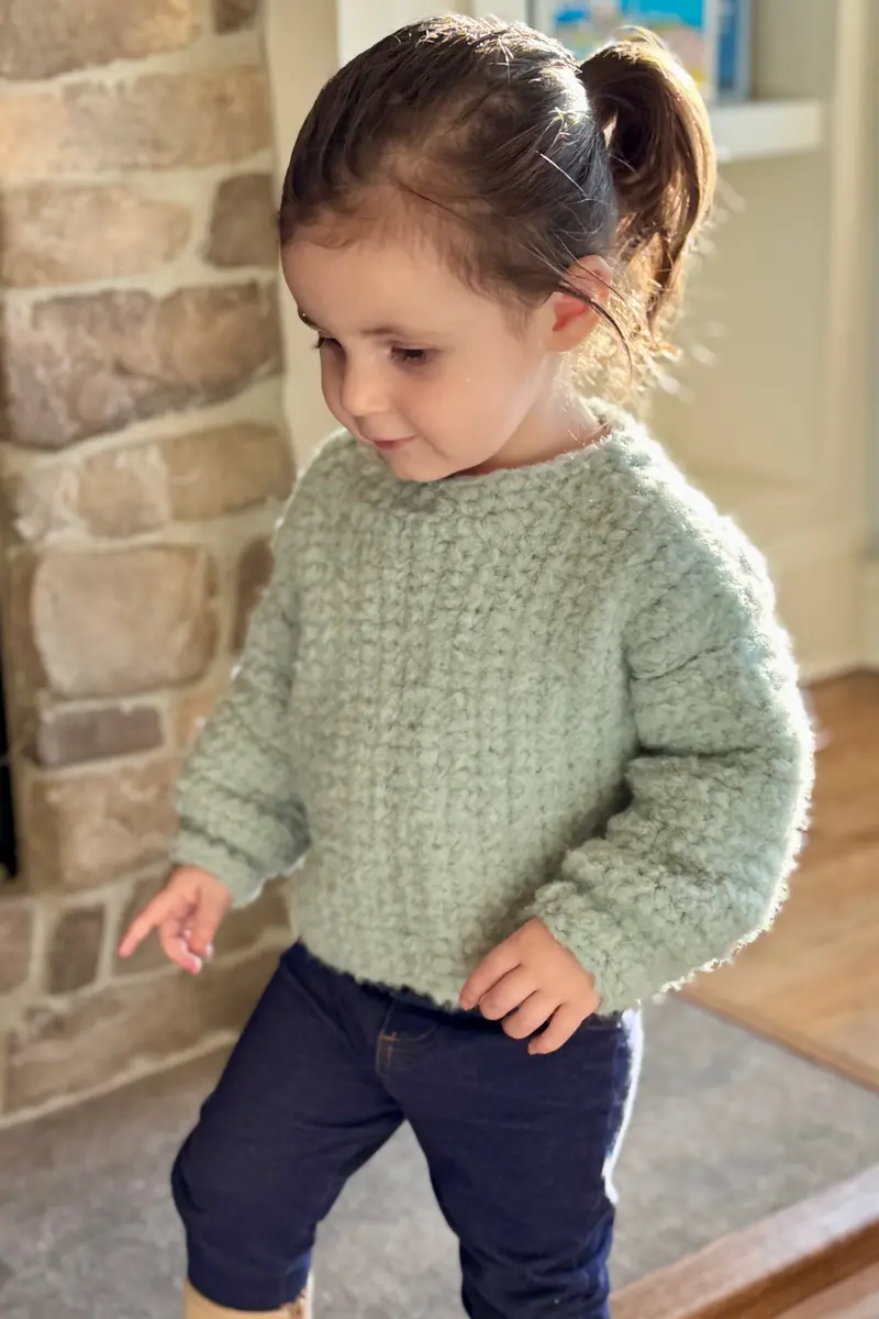 The Fluffy Sweater (Crochet) 1