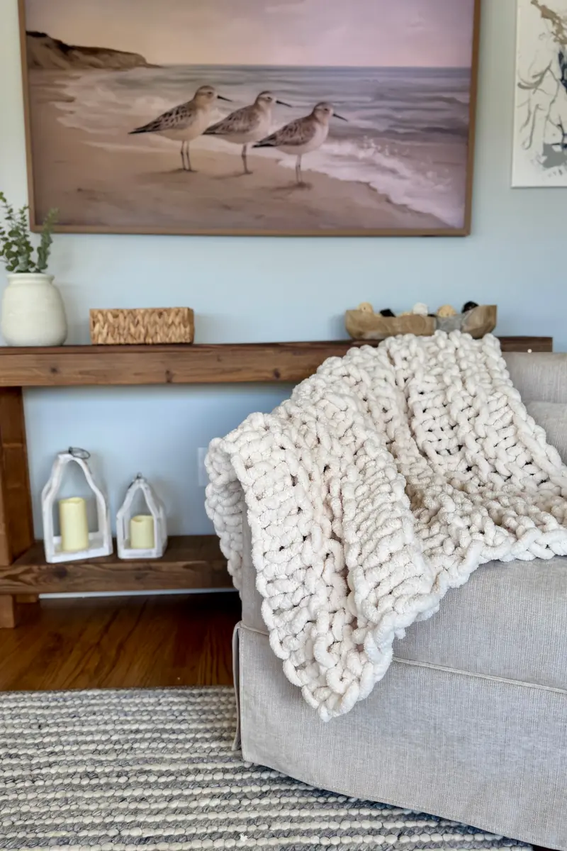 The Hampton Knit Throw (Knit) 1