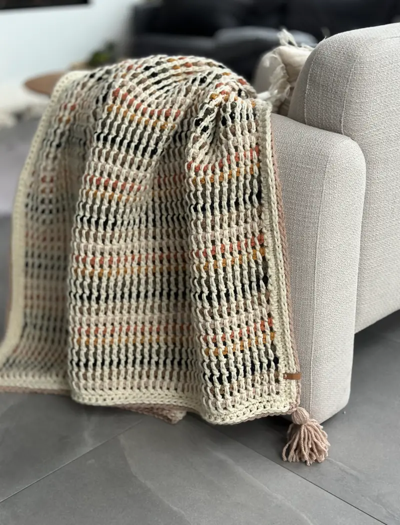 The Magic Within The Lines Throw (Crochet) 1