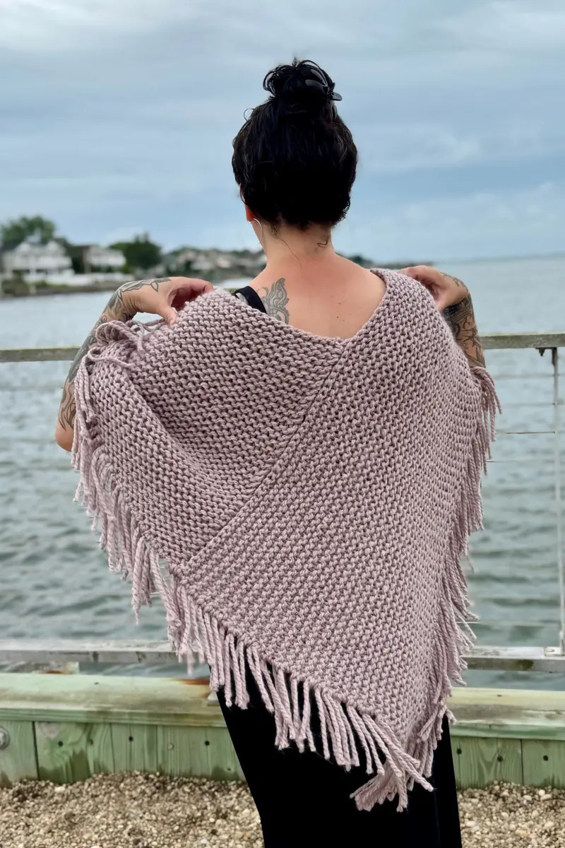 The Niami Poncho (Knit) 2