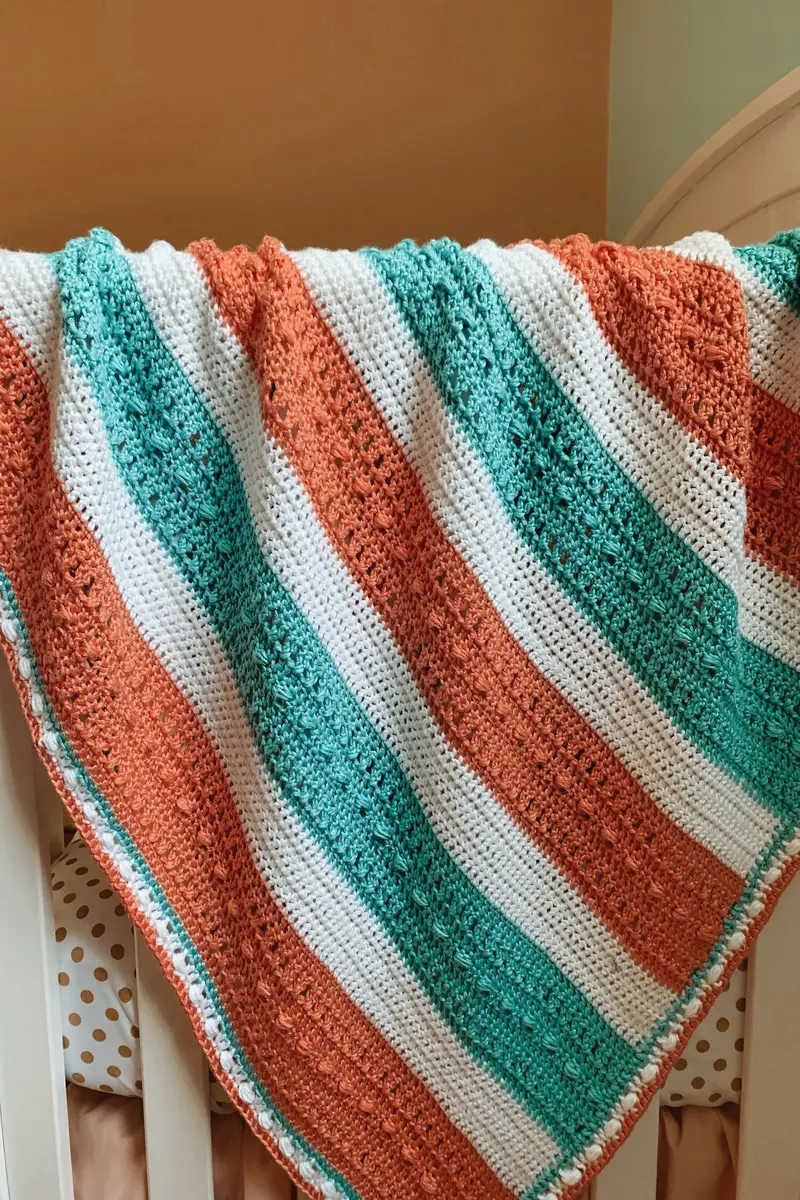 The Sara Bead Baby Blanket (Crochet) 1