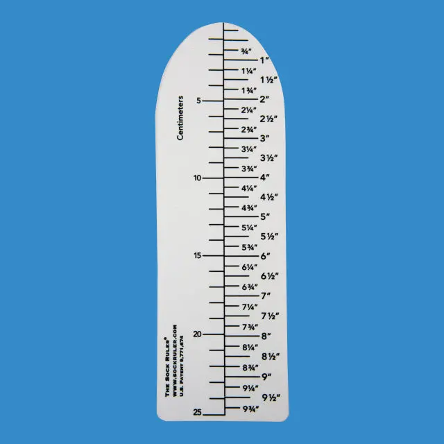 The Sock Ruler® 1