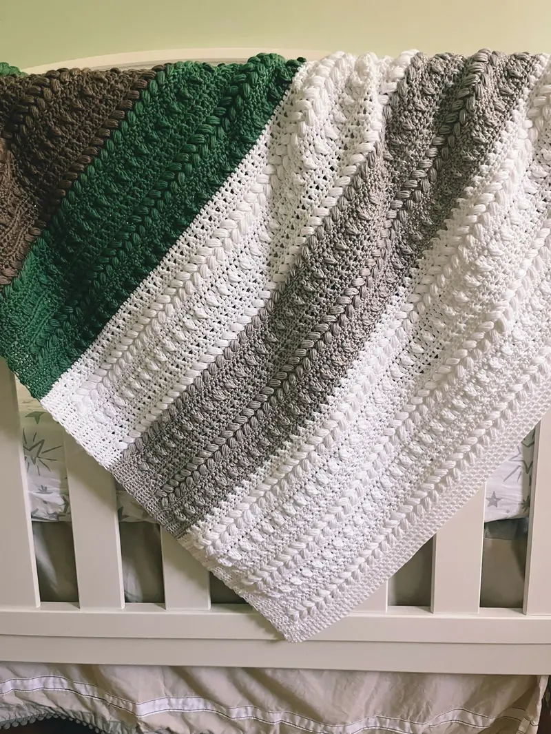 The Tona Baby Blanket (Crochet) 1