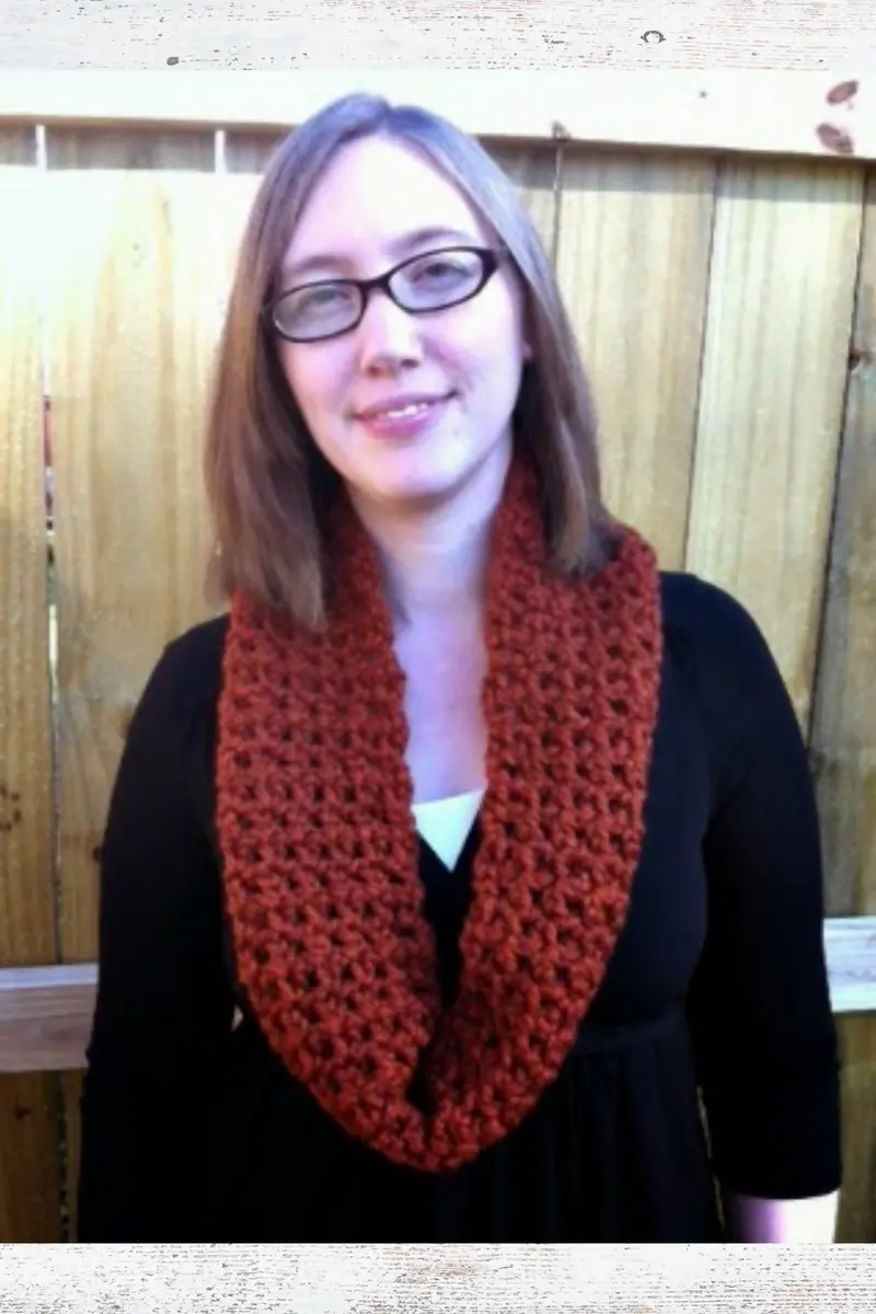 Thick And Quick Scarf (Crochet) 1