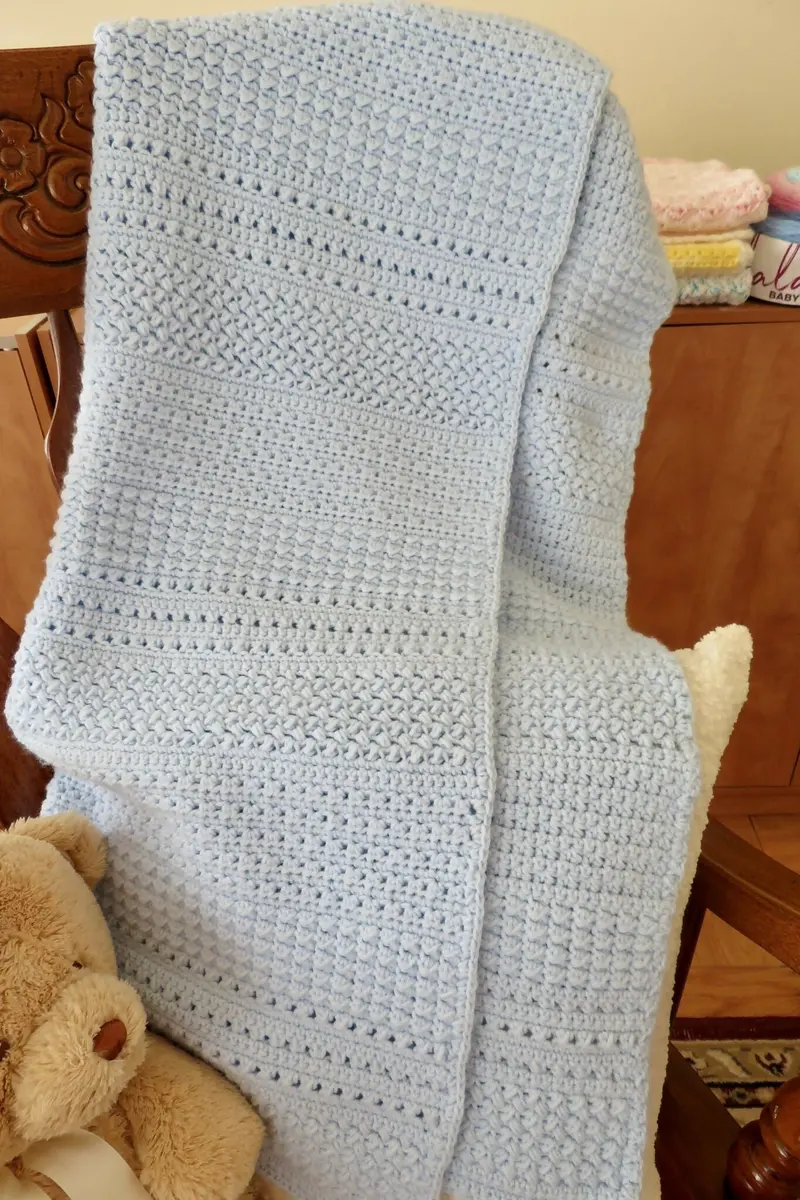 Timeless Treasures Baby Blanket (Crochet) 1