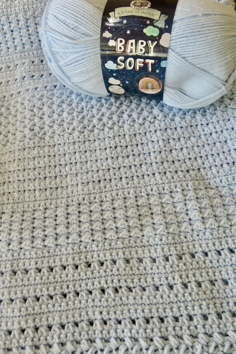 Timeless Treasures Baby Blanket (Crochet) 2