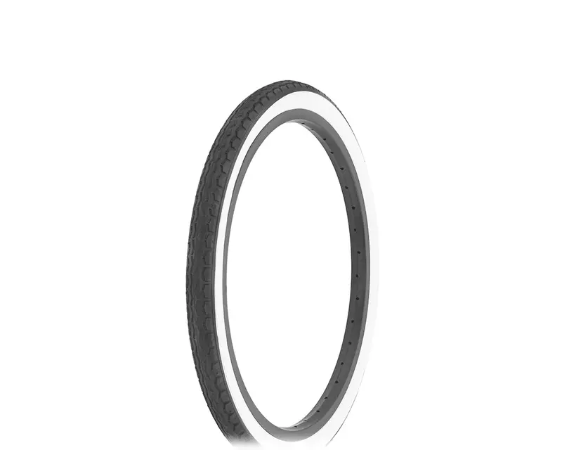 Tire 20 X 1.75 Black/White Side Wall Hf-160A. 1