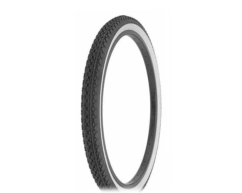 Tire 26 X 2.125 Black/White Side Wall Hf-133. 1
