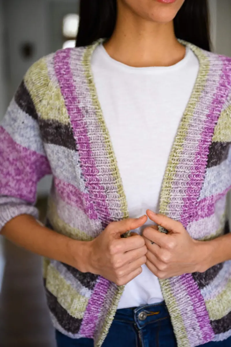 Top Down Raglan Cardigan (Knit) 1