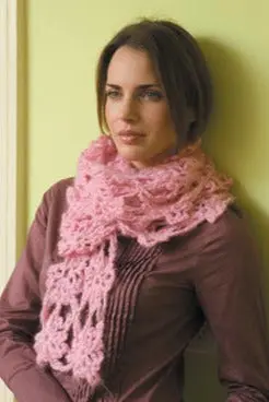 Trail Of Blossoms Scarf (Crochet) - Version 3 1
