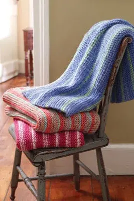 Tropical Treat Blanket Pattern (Knit) 1