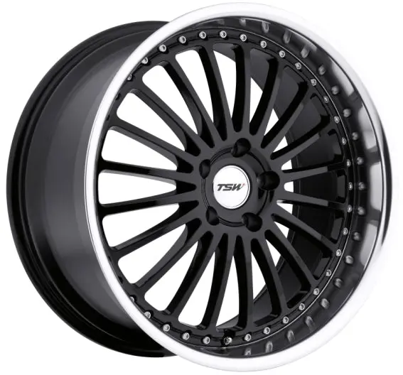 Tsw Silverstone Gloss Black W/Mirror Cut Lip 1