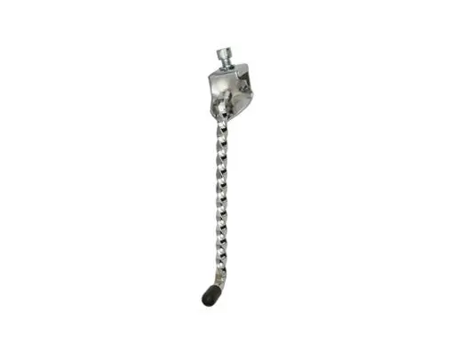 Twisted Kickstand 7-1/2" Chrome. 1