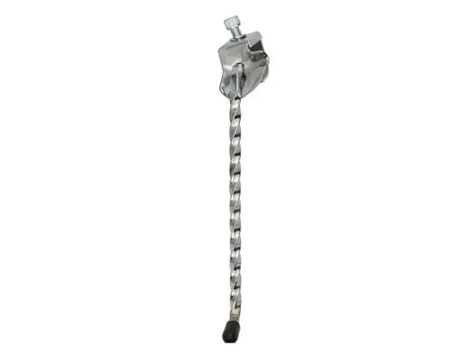 Twisted Kickstand Center 9" Chrome. 1