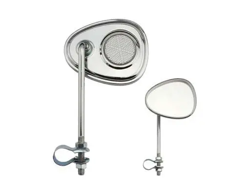 V Mirror Chrome Clear Reflectors. 1
