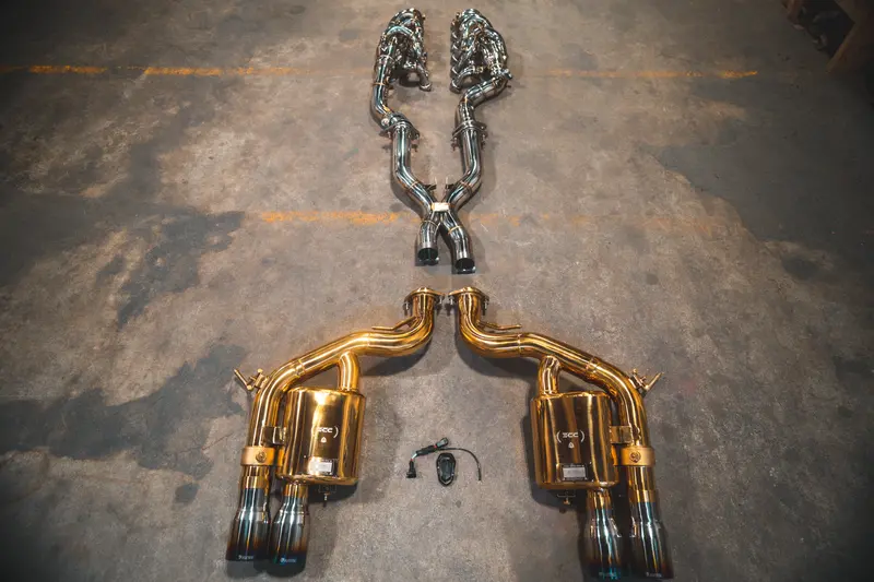 Valvetronic Ferrari 599 Race F1 Valved Exhaust System 1