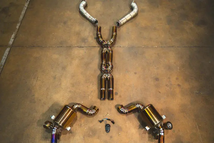 Valvetronic Ferrari California 4.3 V8 Valved Sport Exhaust System 2