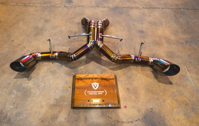 Valvetronic Mclaren 570S / 620R F1 Race Exhaust System 1