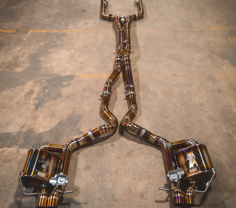 Valvetronic Mercedes W205 C63 / C63s Valved Sport Exhaust System 1