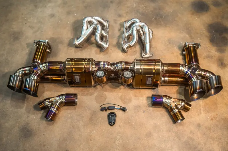 Valvetronic Porsche 911 Turbo 991.1 / 991.2 Valved Race Exhaust System 1