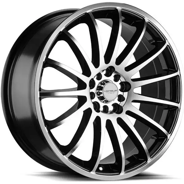Versus Vs162 Black W/ Machined Face 1