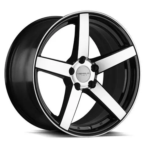 Versus Vs541 Black W/ Machined Face 1