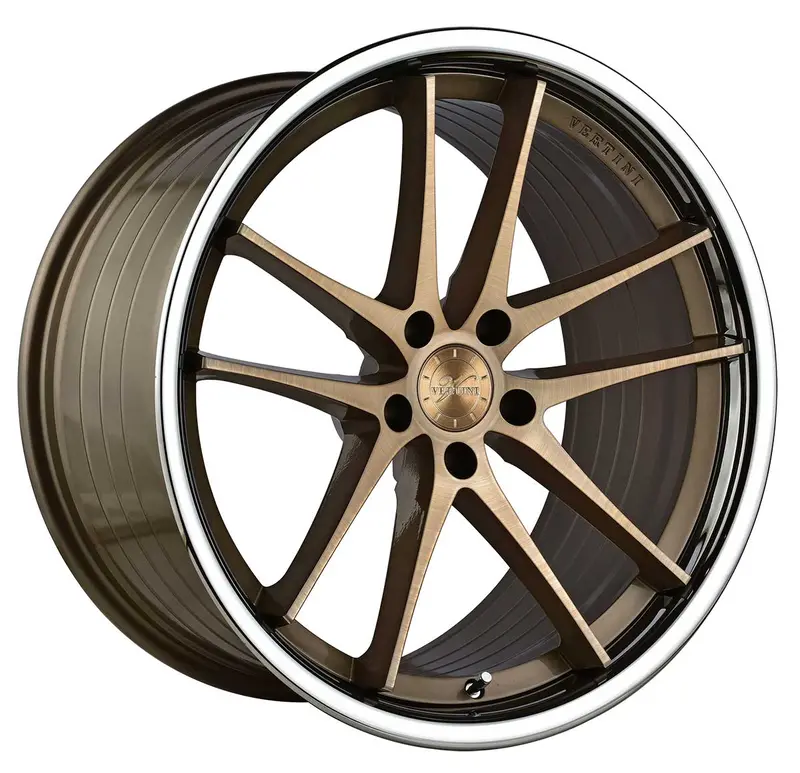 Vertini Rfs1.5 Brushed Dual Bronze W/Chrome Lip 1