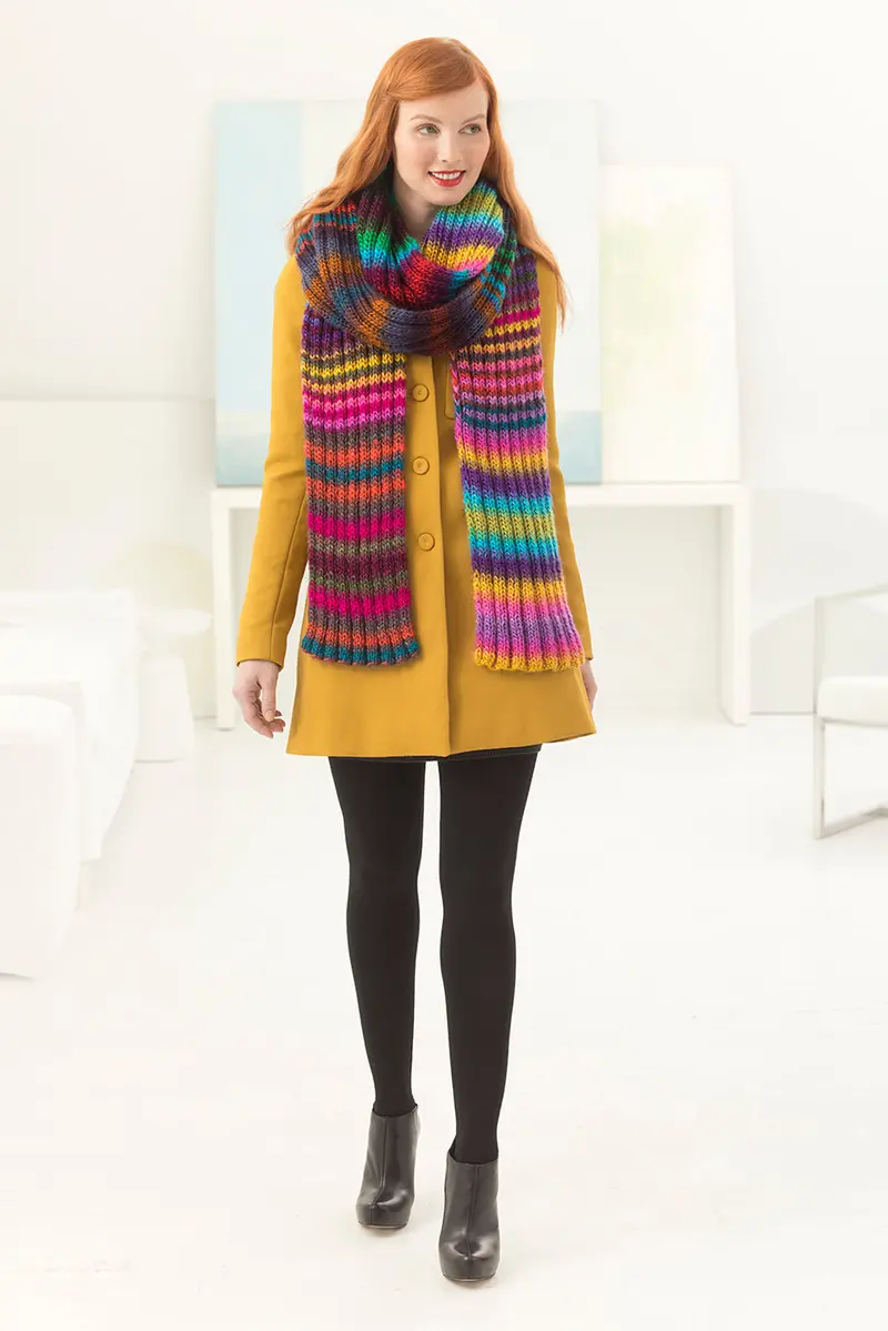 Vesta Super Scarf (Knit) 1