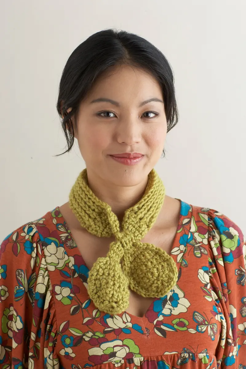Vintage Neck Tie (Crochet) 1