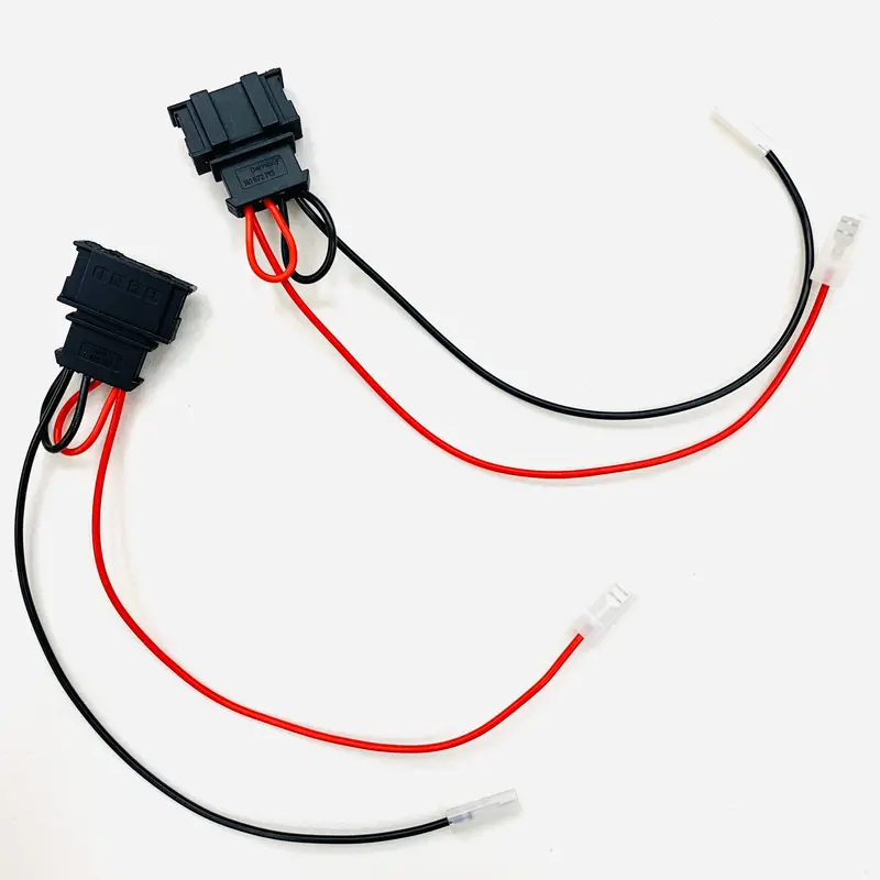 Vw Speaker Adapter Connectors Pair Wire Cable Lead 1