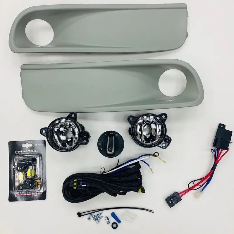 Vw T5 Caravelle Led Fog Light Kit 2003-2009 Superb Quality 1