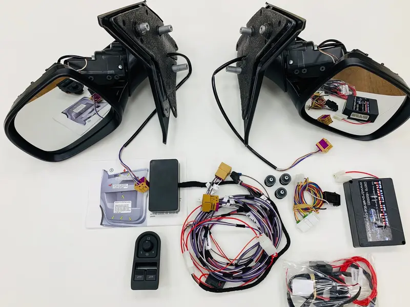 Vw T5 / T5.1 Manual To Electric Heated Power Folding Mirror Upgrade (For Vehicles That Already Have Our Electric Window Kit Installed) 1
