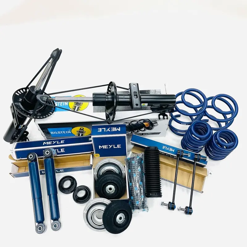 Vw T5 T5.1 T6 H&R 50Mm Lowering Springs & Meyle / Bilstein Suspension Kit Transporter 03 On (T32 Only) 1