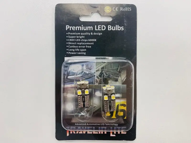 Vw T5 Transporter X2 Side Step Led Light Bulb Bright White Kombi Van 1