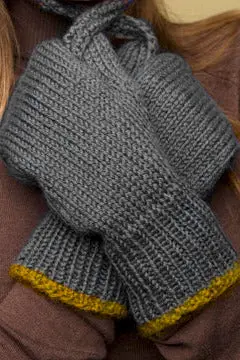 Warm Wool Mittens Pattern (Knit) - Version 2 1