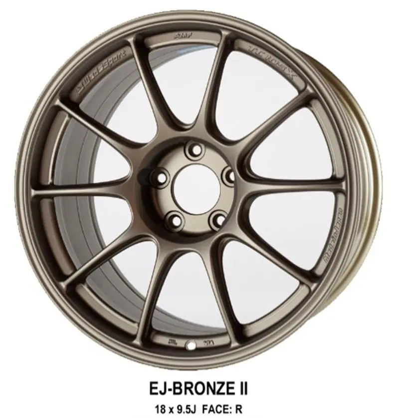 Wedssport Tc-105X 18X9.5J +25 5X114.3 Face Type R Ej-Bronze Ii 1