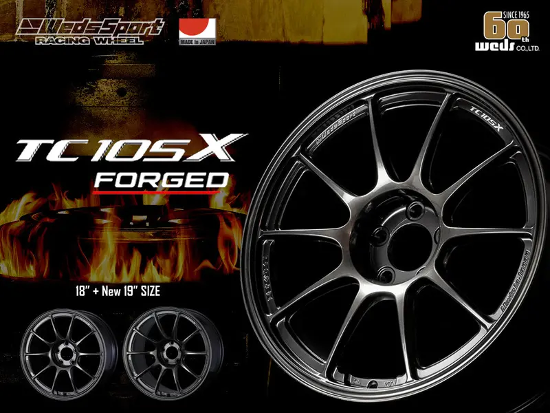 Wedssport Tc-105X Forged 19X8.5 +38 5X114.3 73Mm Face Type 1 2