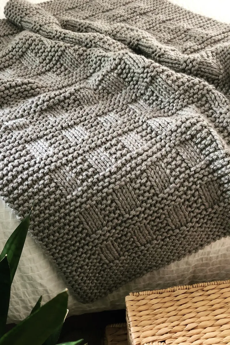 Westport Blanket (Knit) 1