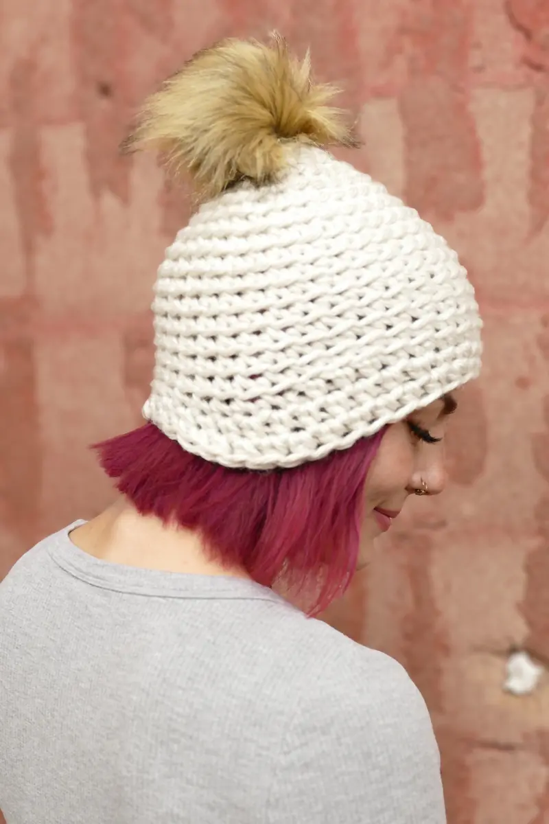 Whispering Pines Beanie (Crochet) 1