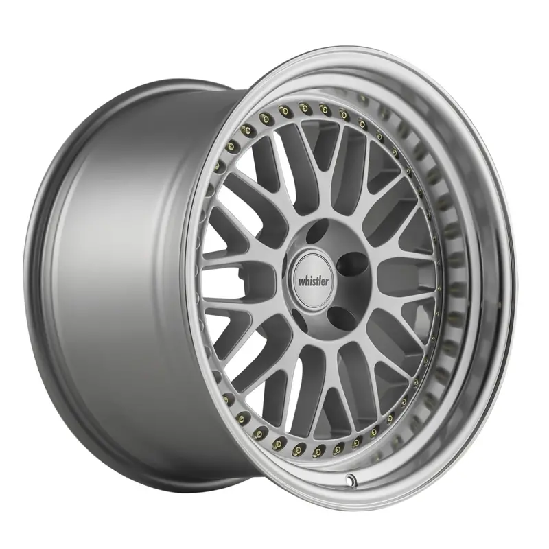 Whistler Sk10 Silver Machined Lip Rivet Gold 1