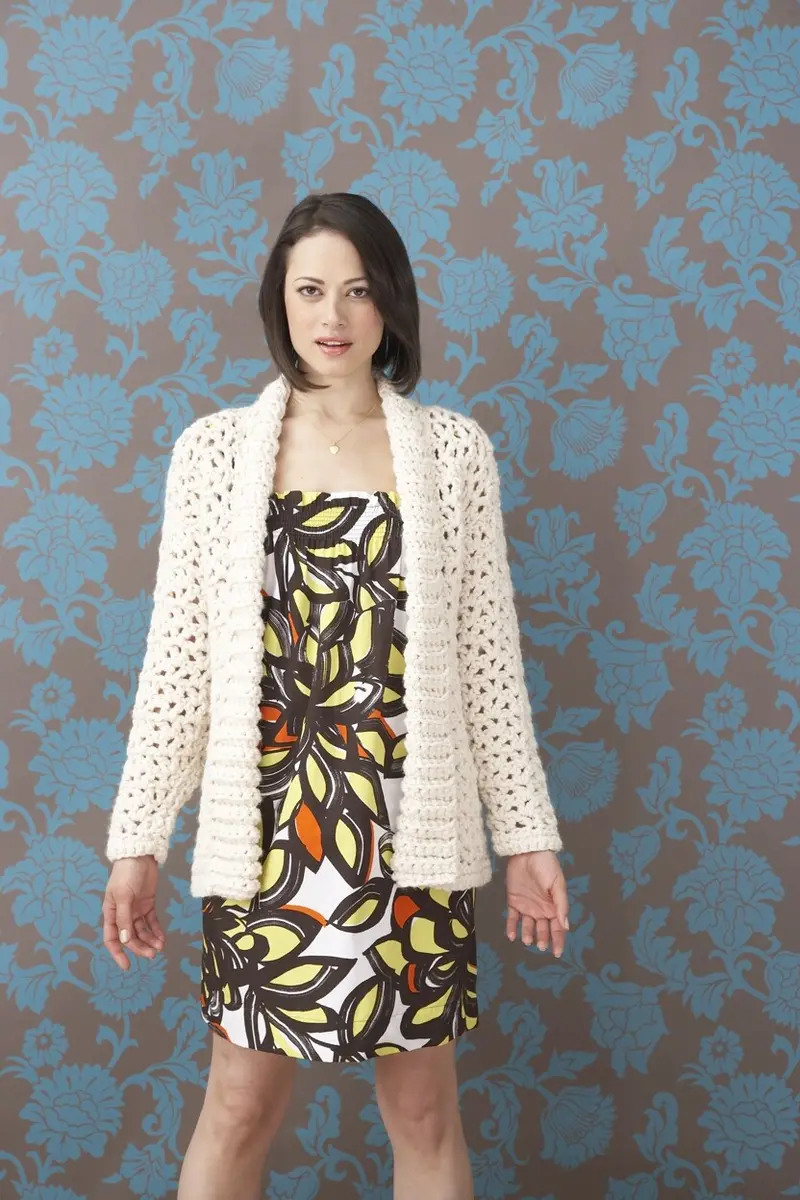 Whiter Shade Of Pale Car Coat Pattern (Crochet) 1