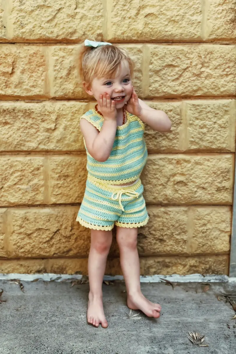 Willa’S Summer Short Set (Crochet) 1